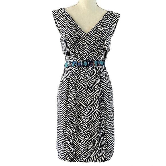 Frock by Tracy Reece Tailored Twist Pleat Dress 4 - Picture 1 of 10